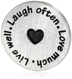 Charmed Lockets"Live Laugh Love" Coin Charm