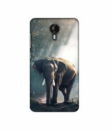 Amazon Brand - Solimo Designer Elephant 3D Printed Hard Back Case Mobile Cover for Micromax Canvas Nitro 4G E455