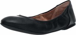 Amazon Essentials Belice Women's Flat Ballet Flat, Black , 44.5 eu