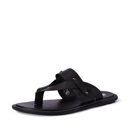 Amazon Brand - Symbol Men's Black Sandals-7 UK/India (41 EU) (AZ-KY-345B)