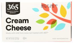 365 Everyday Value, Cream Cheese, 8 oz