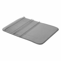 AmazonBasics Large Drying Rack - 18"x24" - Charcoal/Nickel, with 2 Mats