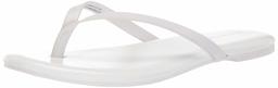 206 Collective Amazon Brand Women's Fenna Sandal, White, 13 B US