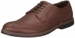 Amazon Brand - Symbol Men's Brown PU Formal Shoes - 7 UK (AZ-SY-439)