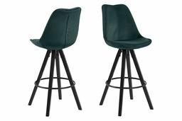 An Amazon Brand: Movian Arendsee, Set of 2 Bar Stools 55 x 48.5 x 111.5cm (L x W x H)