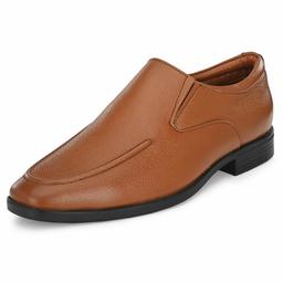 Burwood Men's Tan Leather Formal Shoes-8 UK (42 EU) (BW 402)