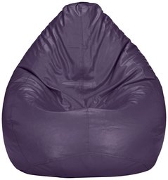 Amazon Brand - Solimo XL Bean Bag Cover Without Beans (Purple)