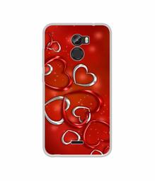 Amazon Brand - Solimo Designer Hearts UV Printed Soft Back Case Mobile Cover for Gionee X1