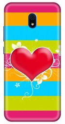 Amazon Brand - Solimo Designer Colourful Heart Pattern 3D Printed Hard Back Case Mobile Cover for Xiaomi Redmi 8A