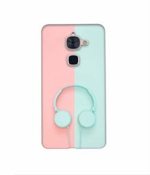 Amazon Brand - Solimo Designer Head Phone 3D Printed Hard Back Case Mobile Cover for LeTV Le 2