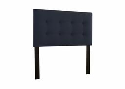 Stone & Beam Canton King Button-Tufted Headboard, 80"W, Indigo