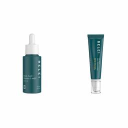 Belei Ferulic Acid + Vitamins C and E Serum, Fragrance Free, Paraben Free, 1 Fluid Ounce (30 mL) & Oil-Free SPF 50 Moisturizing Sunscreen, UVA/UVB Protection, 1.7 Fluid Ounce (50 mL)