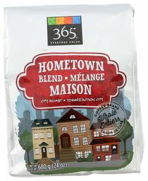 365 Everyday Value, Hometown Blend City Roast Whole Bean Coffee - Bag, 24 oz