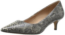 Amazon Brand - 206 Collective Womens Queen Anne Leather Kitten Heel Dress Pump