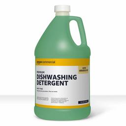AmazonCommercial Premium Dishwashing Detergent, Minty Pine, 1-Gallon, 2-Pack
