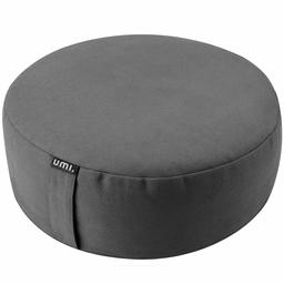 UMI. Essentials Zafu Yoga Bolster Pillow (Grey)