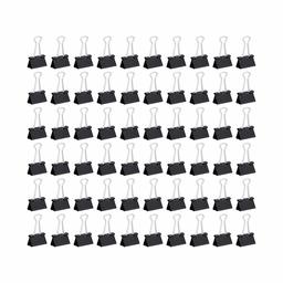 AmazonBasics Binder Clips, Pack of 60 (32 mm)