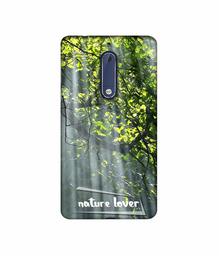 Amazon Brand - Solimo Designer Nature Lover 3D Printed Hard Back Case Mobile Cover for Nokia 5