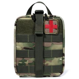 Eono Rip-away Emt Pouch Molle Pouch Ifak Pouch Medical First Aid Kit Utility Pouch 1000D Nylon (Multicam)