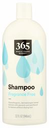 365 Everyday Value, Fragrance Free Shampoo, 32 fl oz