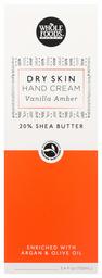 Whole Foods Market, Hand Cream, Vanilla Amber, Dry Skin, 3.4 fl oz