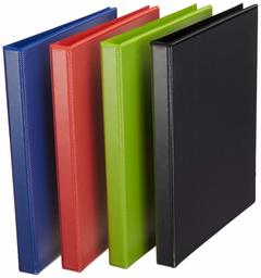 AmazonBasics Durable 1/2" Round Ring Binder, Mixed, View, 12-Pack