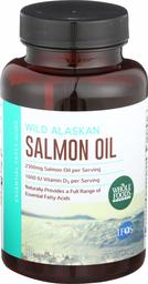 WHOLE FOODS MARKET Wild Alaskan Salmon Oil, 90 CT