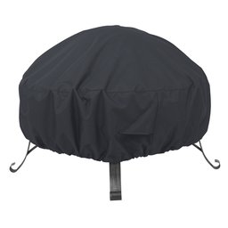 AmazonBasics Round Patio Fire Pit Cover - 44", Black