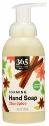 365 EVERYDAY VALUE Chai Spice Foaming Hand Soap, 12 FZ