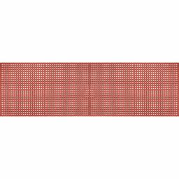 AmazonCommercial Grease Resistant, Anti-Fatigue Drainage Mat, 3' X 10', 1/2" Thickness, Red Grease-Resistance