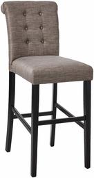 Amazon Brand – Ravenna Home Modern Barstool, 44.25"H, Set of 2, Grey