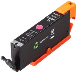 AmazonBasics Remanufactured Ink Cartridge Replacement for Canon PG550 and CL551XL, magenta