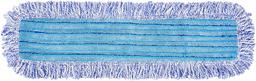 AmazonBasics Microfiber Dust Mop Cleaning Pad With Loops, 18 Inch, 12-Pack (Renewed)