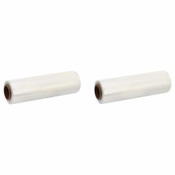 AmazonBasics Stretch Wrap - 18" x 1500', 80 Gauge, Packing Wrap, 2 Pack