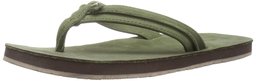 206 Collective Amazon Brand Women's Alki Flip Flop, Olive, 6 B US