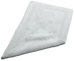 Pinzon Luxury Reversible 21-By-34-Inch Cotton Bath Rug, Silver Sage