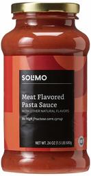 Solimo Meat-flavored Pasta Sauce, 24oz