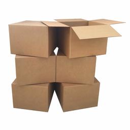 AmazonBasics Moving Boxes - Large, 20"x20"x15"/12 pack