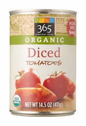 365 EVERYDAY VALUE Organic Diced Tomatoes, 14.5 OZ