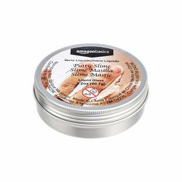 AmazonBasics Putty Slime 4" Tin, Liquid Glass Color, 3.2oz