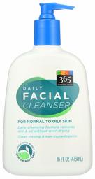 365 Everyday Value, Daily Facial Cleanser, 16 oz