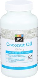 365 Everyday Value, Coconut Oil softgels, 120 Count