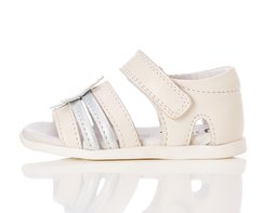 find. Girls’ AMZ020/01 Ankle Strap Sandals, White (White), 4 Child UK (EU 20.5)