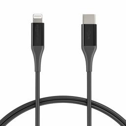 AmazonBasics Advanced USB-C to Lightning Cable, MFi Certified iPhone Charger - Black, 91.2 cm