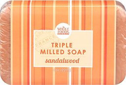 WHOLE FOODS MARKET Sandalwood Soap Bar, 8 OZ