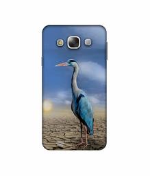 Amazon Brand - Solimo Designer Bagula 3D Printed Hard Back Case Mobile Cover for Samsung Galaxy E5