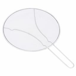 AmazonCommercial Stainless Steel Fine Mesh Frying Pan Splatter Screen, 11.5 Inch