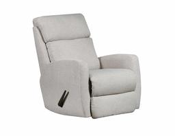 Ravenna Home Breckenridge Upholstered Rocking Recliner Chair with Swivel, 37"W, Beige