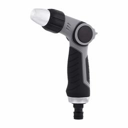 AmazonBasics 3-Way Front Push Button Nozzle with Zin Alloy Base + 3/4" Tool Adaptor