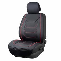 AmazonBasics Luxury Side Free Universal Fit Faux Leather Seat Cover